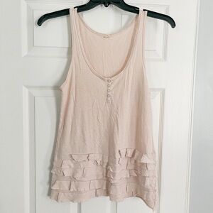J. Crew Ruffle Tank